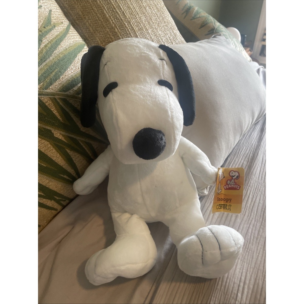 Kohls Cares 2019 Peanuts Snoopy Plush Red Collar 13" Stuffed Animal Toy NWT